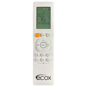 Mini Split de Pared 12.000btu R410 Frio Solo 230V/60Hz/1Ph Inverter SEER 21 EER2 12 Rg10A Wifi Opcional AHRI Cert.209157112 ETL Ecox EDIM012C21B