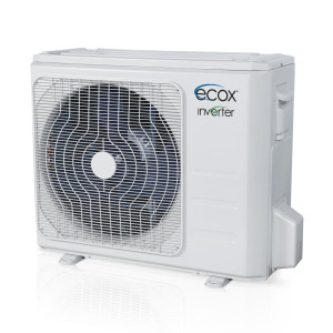 Mini Split De Pared 24.000btu R410 220v/60hz/1ph Inverter Hasta Seer 20 Wifi Opcional Ahri / Etl, Solo Frio, Rg57 Centigrado, Con Kit De Instalacion Ecox Edhm024c19b