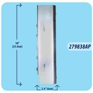 Appli Parts 279838AP Dryer Heating Element Replacement for Whirlpool 279838, Replaces 279837, 3398063, 3398064, 3403585, 8565582, W10724238, Fits Whirlpool Amana Kenmore Maytag Electric Dryers