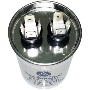 Appli Parts Condensador Capacitor de Marcha 15 Mfd uF (microfaradios) 370VAC CBB65 Universal Aire acondicionado y otras aplicaciones Redondo UL E476928 cm Alto cm Ancho CON-15-370-R