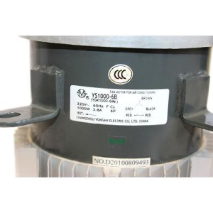 Motor YS1000-6B YKSJ-1000-6-2 RoHS 1000w 230v/60hz 202400800224 11002013000054 Fits: ecox MRBT-75CD Westinghouse WPAXH-090CA4 