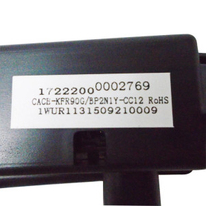 Display Box subassembly for Air Conditioner Indoor Unit Ecox CACE-KFR90G/BP2N1Y-CC12(C5)-W.D.01.XK1.1 RoHS 203333190104, 17222000002769 includes 17122000006972 fits ecox 
