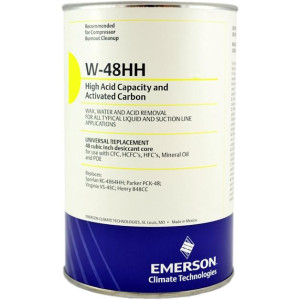 Cartucho/ Filtro Refrigeracion Industrial Solido Emerson W-48-Hh (Eliminador Quemadura) (C/Empacadura)