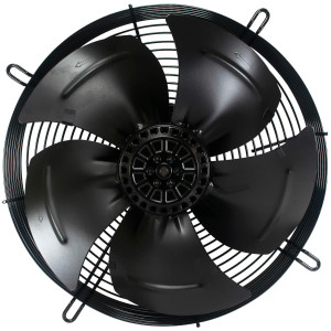 Appli Parts AXF-250 9-7/8 in Axial Fan Motor Guard Mounted Fan Blade 220 V, 1 Ph, 50-60 Hz, 70 W, 1590 rpm, Universal replacement for Cold Room Evaporators and Condensing Units, Work Temp -22 F to 140 F 