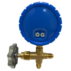 Appli Parts APMG-A3L Low Pressure R134,R22,R404,R410 Analog Single Manifold, Pressure psi, Temperature Fahrenheit Scales 