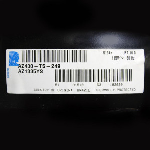 Compresor Tecumseh B 1/10hp 110v/1ph/60hz Baja Az1335ys R134