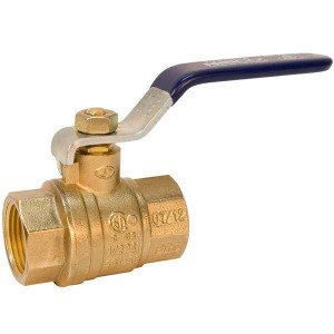 NIBCO NL998HF 3 in Brass Ball Valve NPT x NPT 600 psi THRD Full Port Lock TFP600A