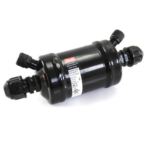 Danfoss 023Z1002 Filtro Secador Linea de Succion DAS084 VV de 1/2 plug Flare para Sistemas de Refrigeracion y Aire Acondicionado 1.6-2.9tons Unidireccional 