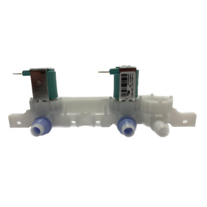 Valvula de llenado doble entrada 2 vias Lavadora Whirlpool W10894039 W11179274 W10530081