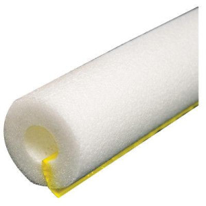 Appli Parts APIT-12-38W Aislante 1/2 x 3/8 pulg de espesor, Blanca Abierta, 1.8 m de longitud