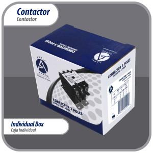 Contactor 3 Polos 40A 120V repuesto para compresores de CA y otras aplicaciones electricas Certificacion UL 476929 de Trabajo Pesado, Appli Parts modelo APAC-340120