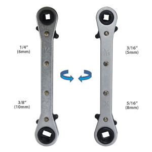 Appli Parts APT-FT278 Juego Expansor y Corte kit de herramientas incluye Avellanador de tubo de cobre, Llave ratchet y cortador de tubo de 1/8 hasta 3/4 de pulg