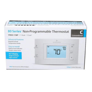 Emerson Thermostat 1 Stage 24V Digital (Non Prog.) 1F83C-11NP  