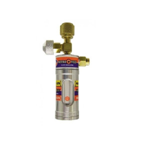 Uniweld NV1 Nitrogen Flow Indicator Nitro Vue 1/4 inch Flare Fittings Single-Gas Flowmeter