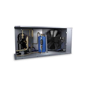 Danfoss HNXM0200UWG000N Unidad Condensadora Microcanal 2HP MBP 230V/1Ph/60Hz R134a,R404A,R448A,R449A,R452A Lubricante POE Oil 1 Ventilador con Compresor Scroll MLZ015T1 114N3487