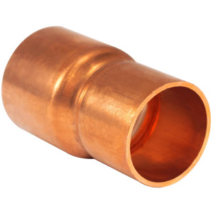 Appli Parts AP-R078034 Reductor de Cobre de 7/8x3/4 pulg Conexiones CxC soldadas para aplicaciones de refrigeracion, aire acondicionado y plomeria Tuberia de cobre ACR y Tipo L