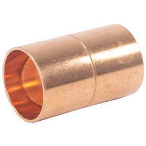 Appli Parts AP-A058 5/8 pulg Anillo de Cobre Accesorios de tuberia de cobre CxC Conexiones soldadas para aplicaciones de refrigeracion, aire acondicionado y plomeria Tuberia de cobre ACR y tipo L
