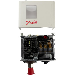 Danfoss 060-110191 Presostato KP1 de Baja, Auto Reset 060-110191 060-110166 IP44 Flare 1/4