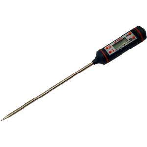 Appli Parts APTT-DPD Termometro Digital de Bolsillo -50C a 300C (-58 F a 572 F) con sonda de acero inoxidable de 4.5 pulg para multiples aplicaciones