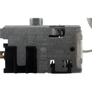 Danfoss 077B7274 Termostato de control refrigerador 077B6039 Cut-in Frio 4.5C Cut-out Frio -10.5C Cut-in Caliente 4.5C Cut-Out Caliente -4.0C Capilar 1200mm B6 CT-35-D 