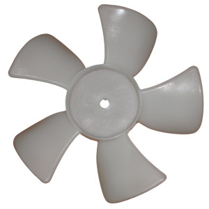 Appli Parts APFB-445 4 in Plastic Fan Blade CCW 3/16 in Shaft, 5 Blades fits Motor 317,670,6702,445