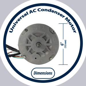 Motor Unidad Externa Unidad Condensadora para Aire Acondicionado YKS-230-6-3L YDK230-6F-1(B) 11002012004354, 202400400576  