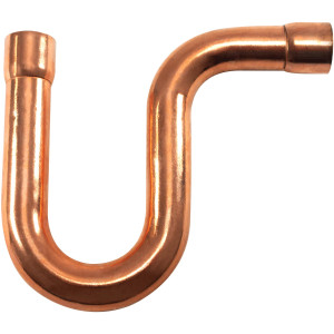Appli Parts AP-PT058 Sifon de Cobre de 5/8 pulg Trampa de Aceite CxC Conexiones soldadas para aplicaciones de refrigeracion, aire acondicionado y plomeria Tuberia de Cobre ACR y tipo L