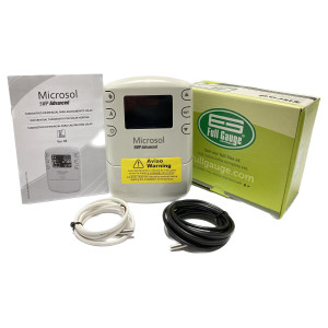 Controlador Electronico Full Gauge Calefaccion  Solar 110/220v Microsol Swp Advanced