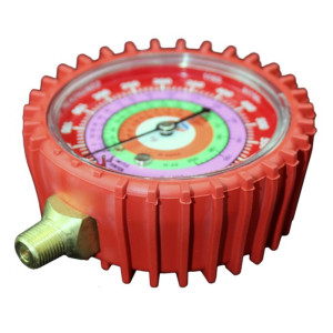 Uniweld G529LD Manifold Gauge High R-410A,R-22,R-404A psi/Fahrenheit
