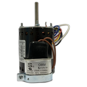 US Motor 1/12-1/20Hp 1550 rpm, 4 polos, 1 eje, Cerramiento, OAO 3.3 pulg diametro, Reversible, 115V/230V/50/60Hz/1Ph 10.42cm carcaza, eje, 6.25cm 9664  