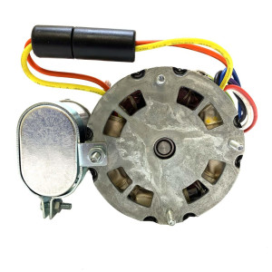 US Motor 9721 1/12 1/15 1/20Hp 1550 rpm, 4 poles, 1 shaft, OAO Enclosure, 3.3 diameter, Reversible, 115V-230V/50/60Hz/1Ph 9721 K033DGV1434014B 3.78in frame, 3.25in shaft Replace SE8888 