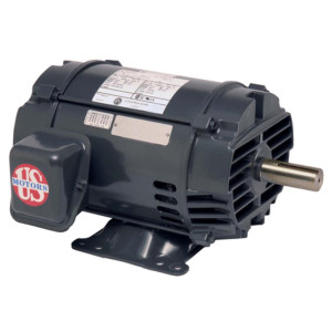 US Motors 1/3 hp 1725 rpm, 208-230 V-460 V/3ph/60 hz ODP, D13P2AH